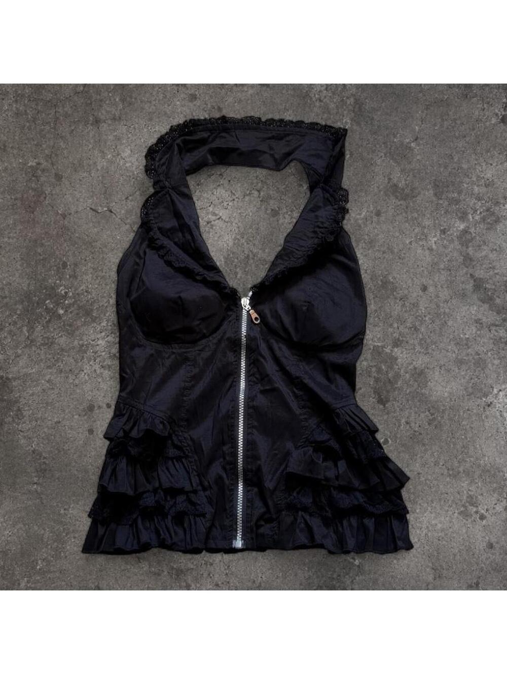 American Vintage Women's Black Blous